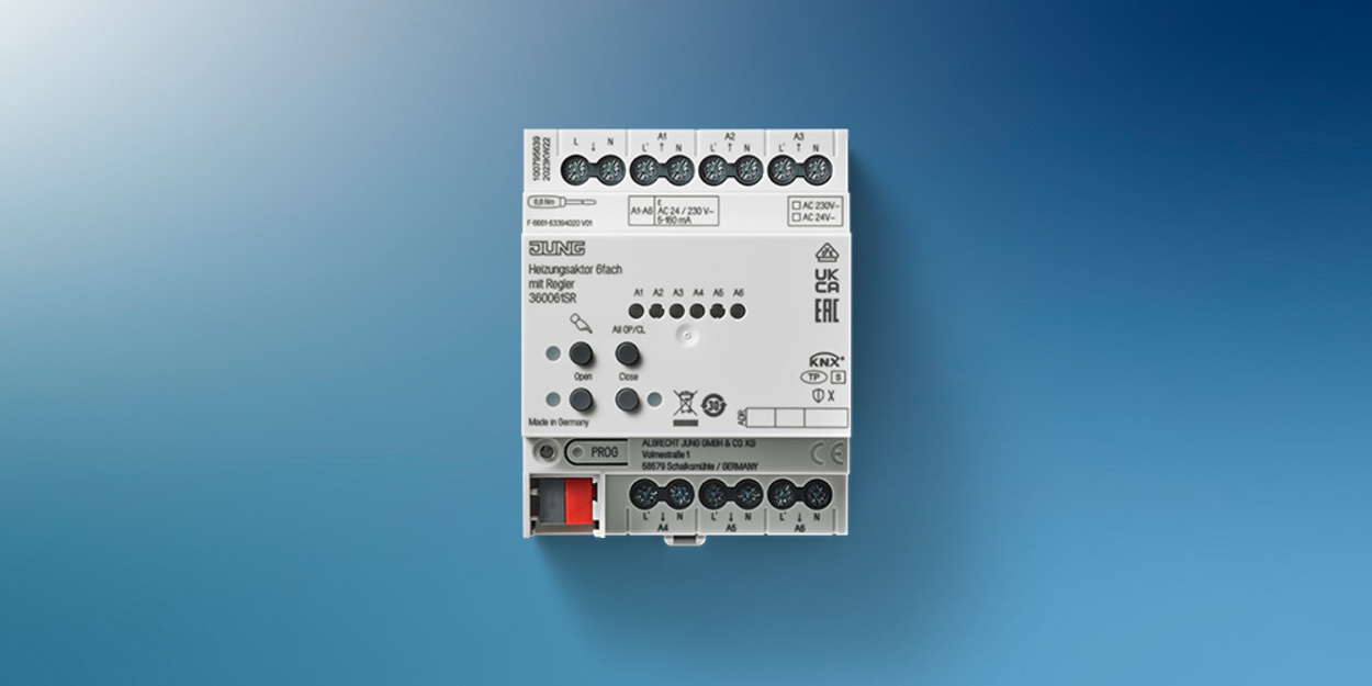 KNX Heizungsaktor 6-fach bei ONE-Ihr Elektro-Service GmbH in Weiden